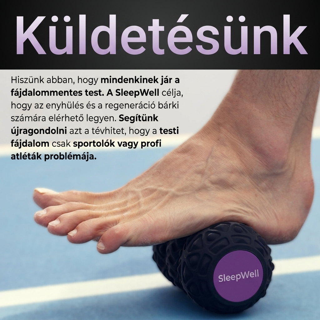 SleepWell - Vibrációs masszázshenger